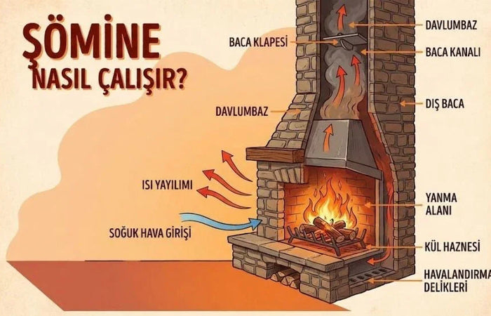 Şömine Nasıl Çalışır? Modern ve Geleneksel Sistemlerin İşleyişi