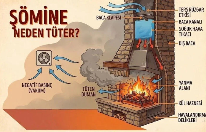 Şömine Neden Tüter?