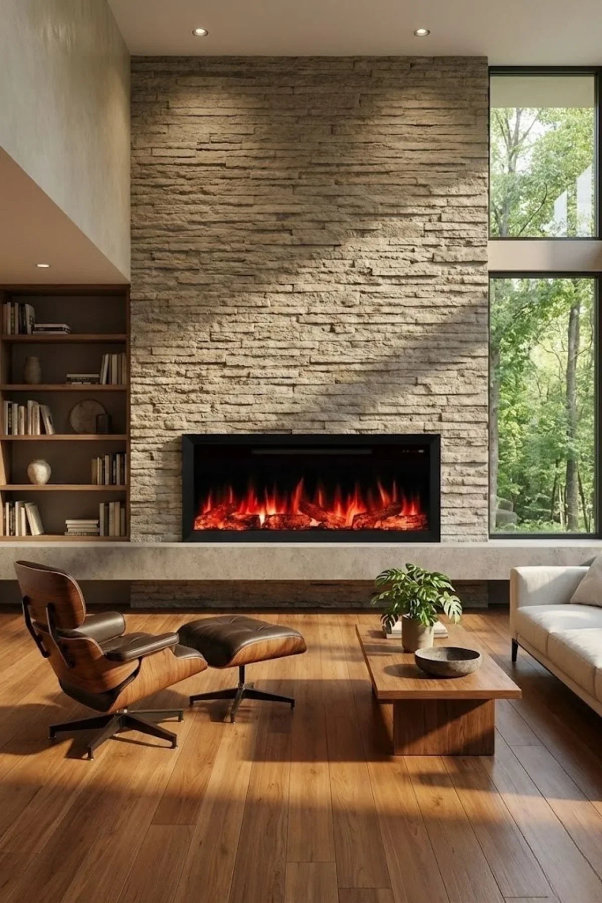 Zaya Alaf 100 2000W Elektrikli Şömine