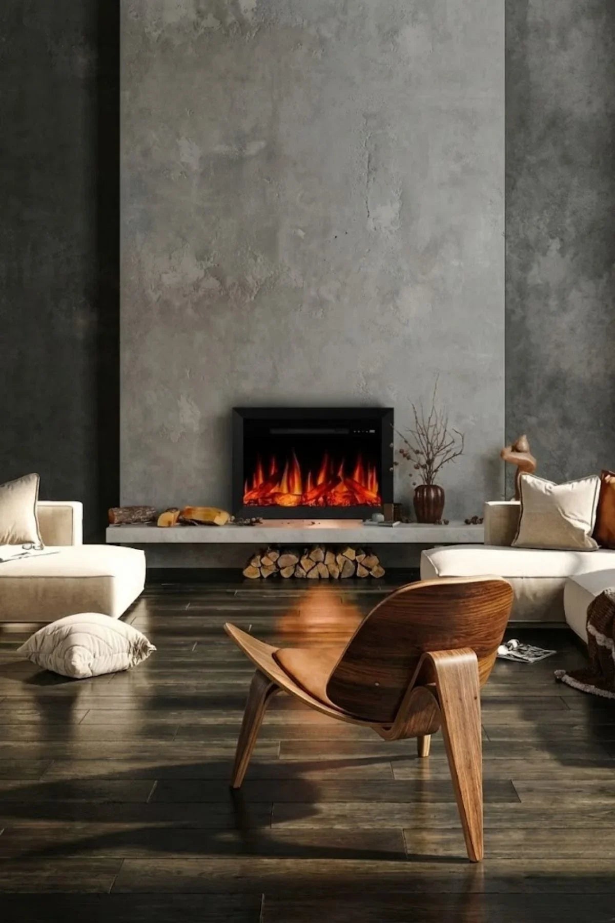 Zaya Alaf 80 2000W Elektrikli Şömine