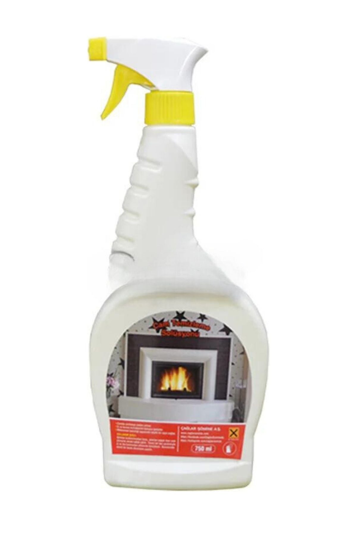 Şömine Camı Temizleyici Solüsyon - 750 ml