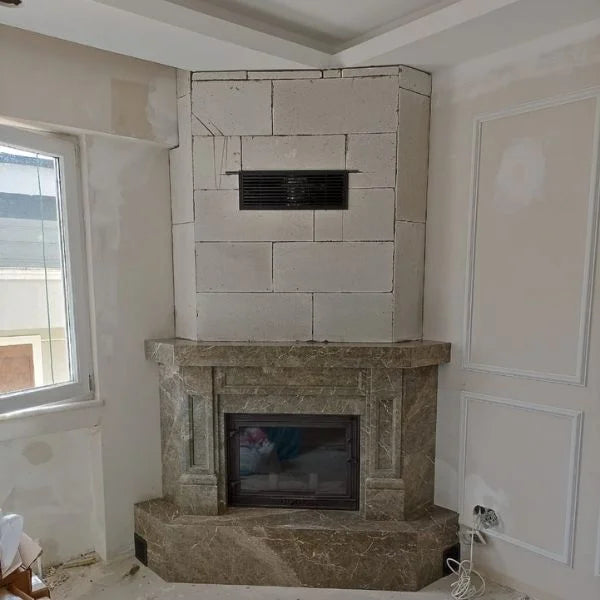 Köşe Şömine - K10