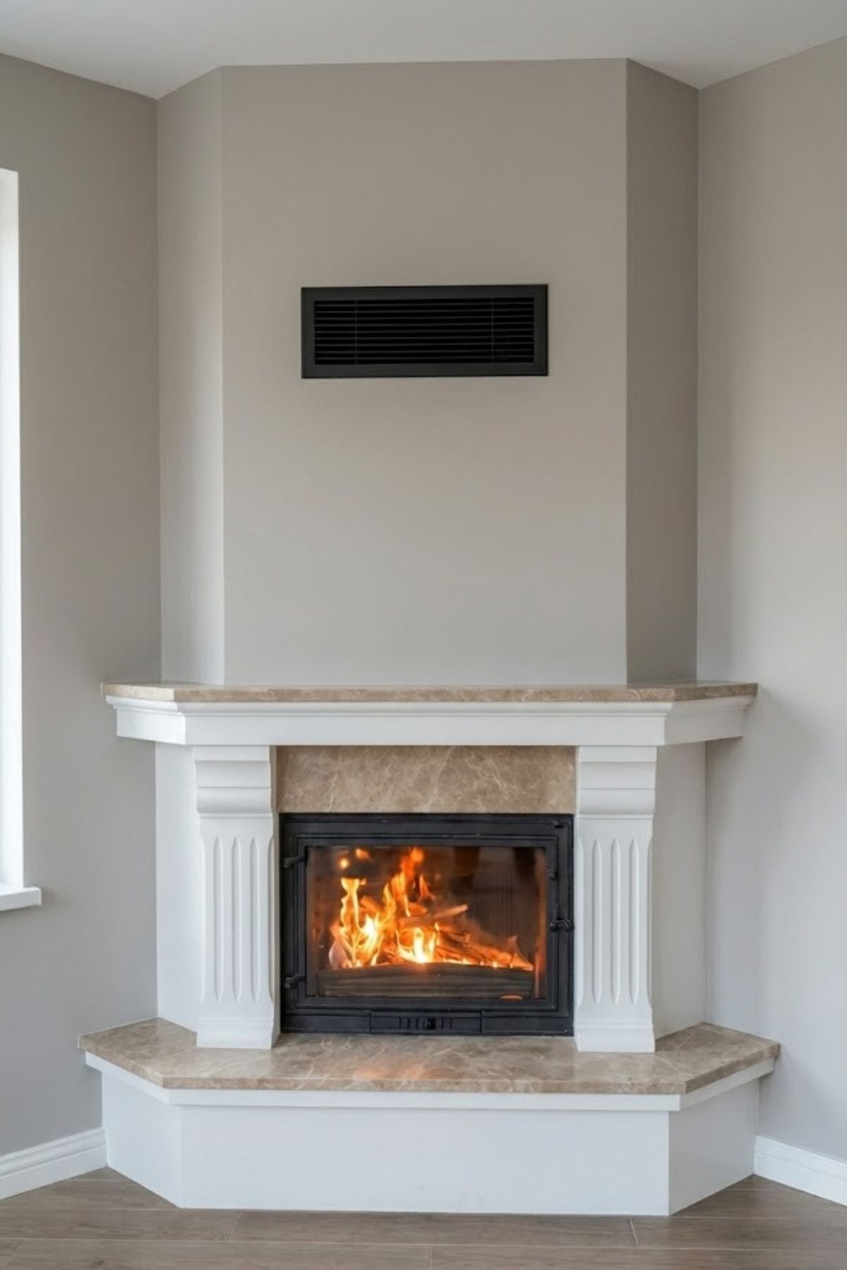 Köşe Şömine - K4