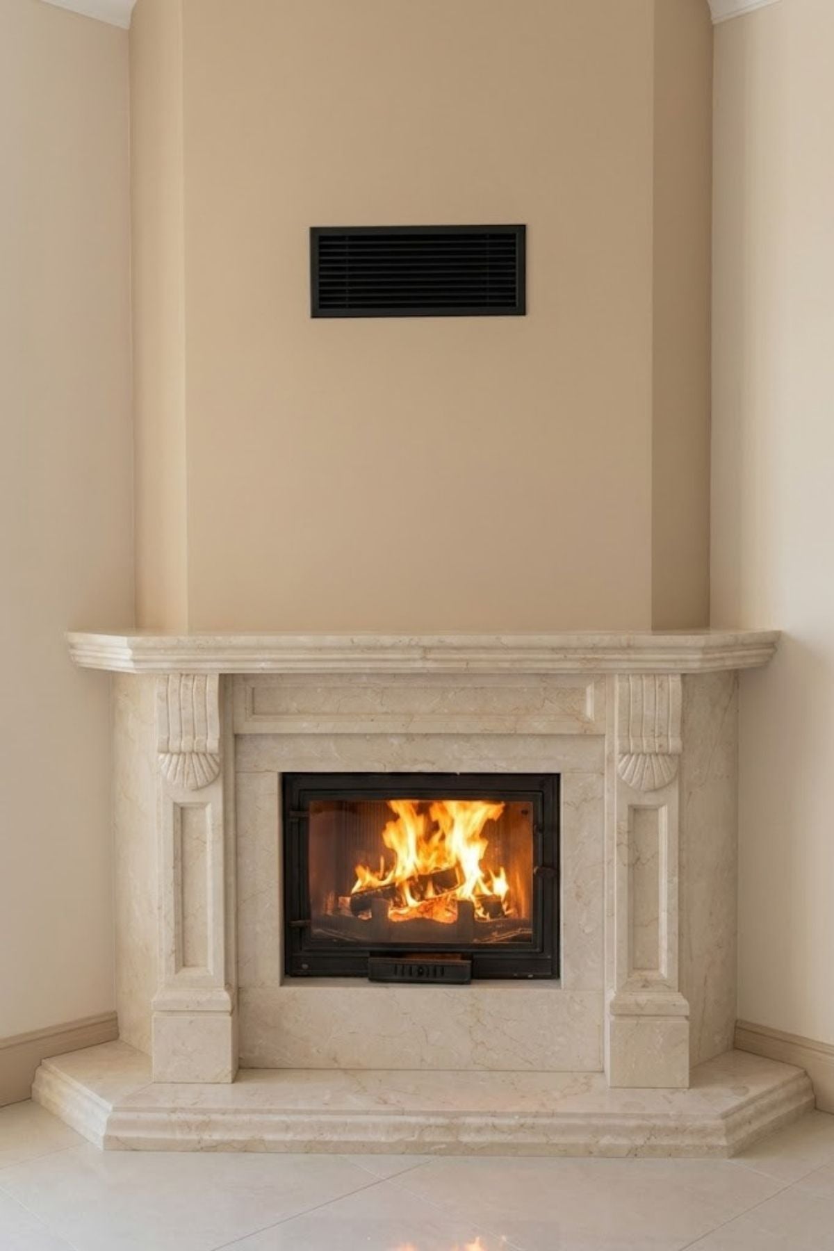 Köşe Şömine - K6