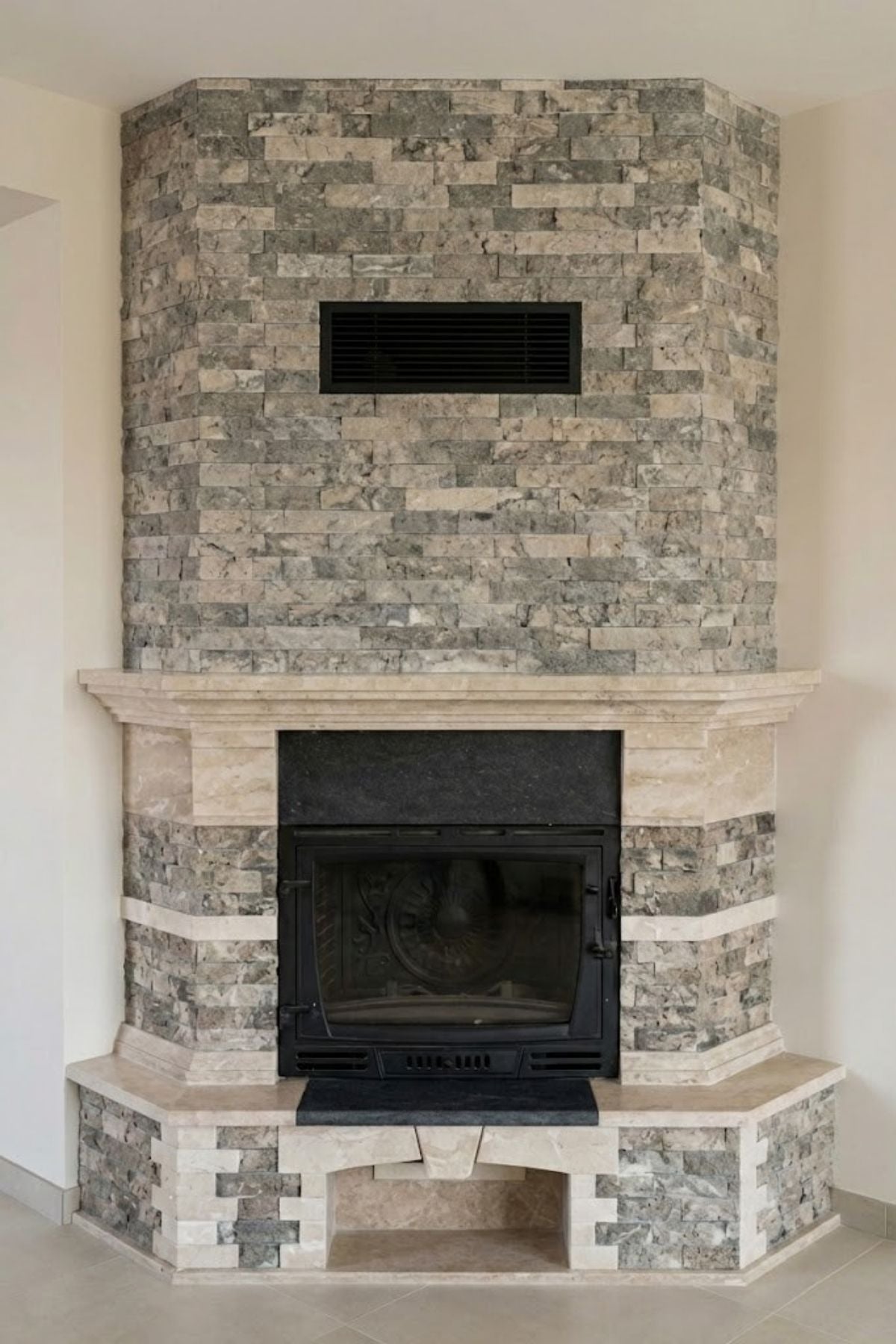 Köşe Şömine - K7