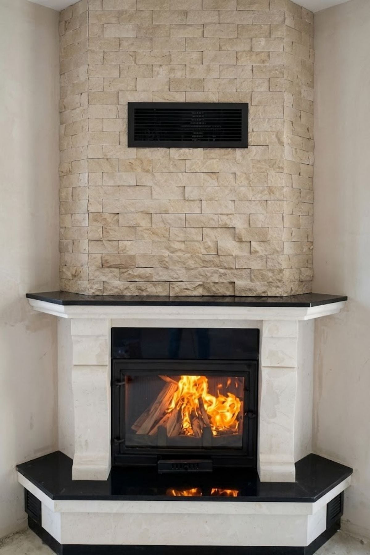 Köşe Şömine - K8