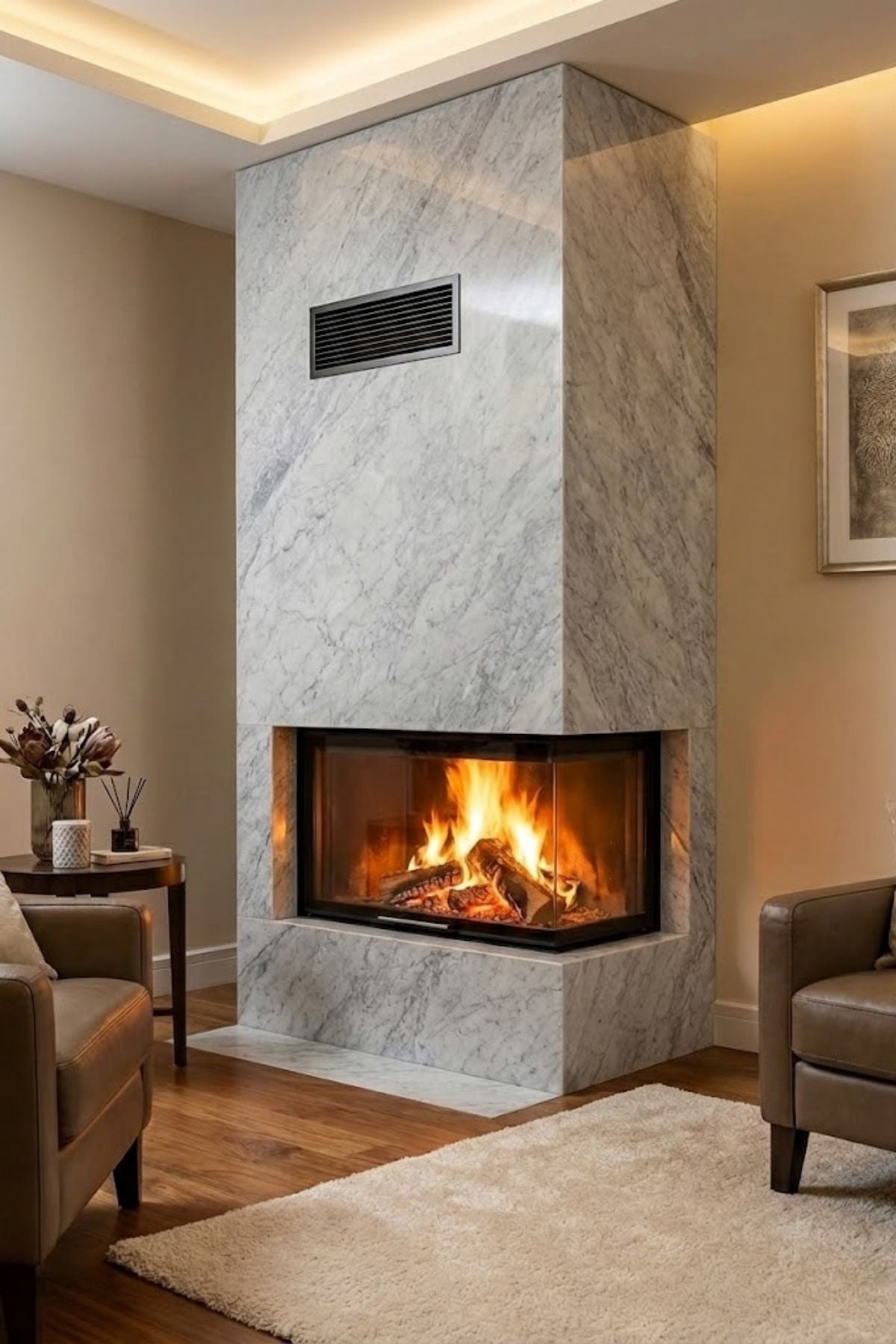 L Tipi Şömine - L12