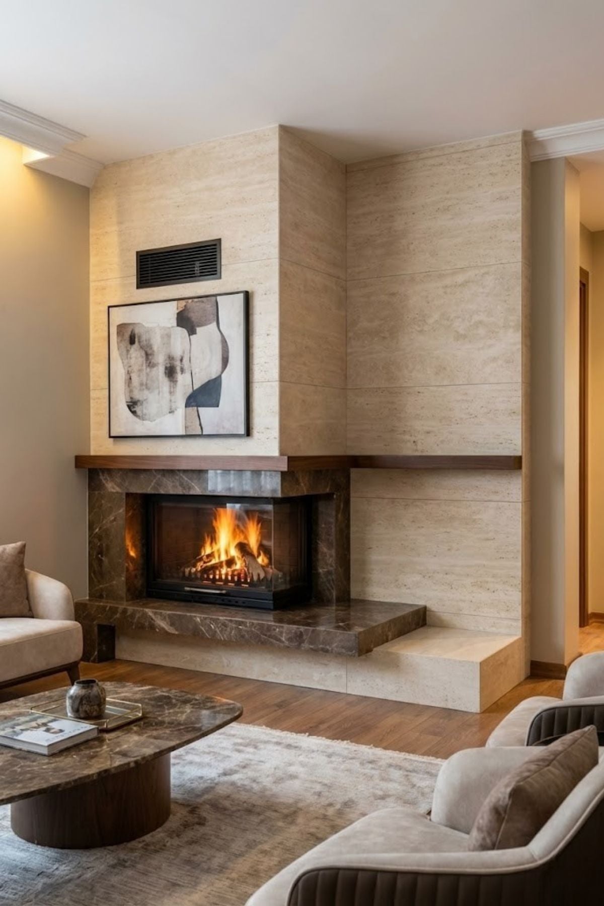 L Tipi Şömine - L16