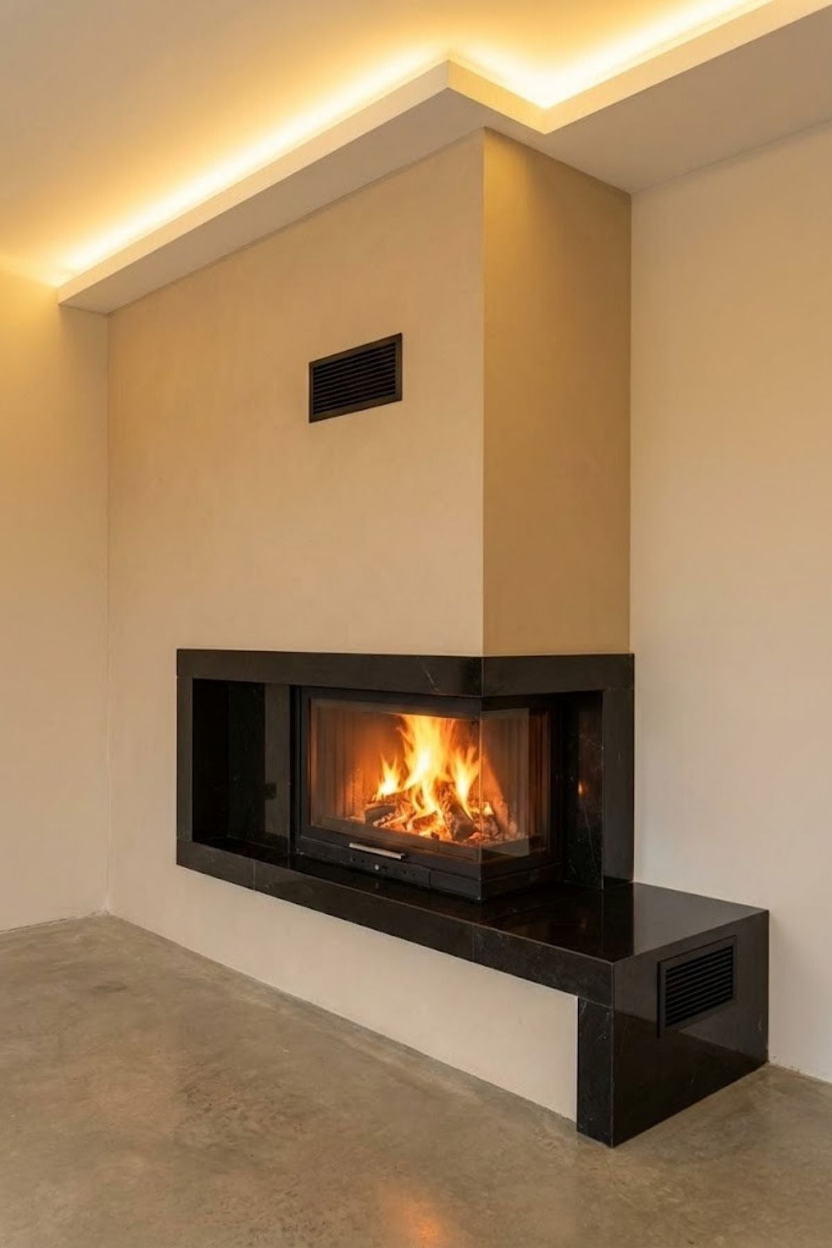 L Tipi Şömine - L18