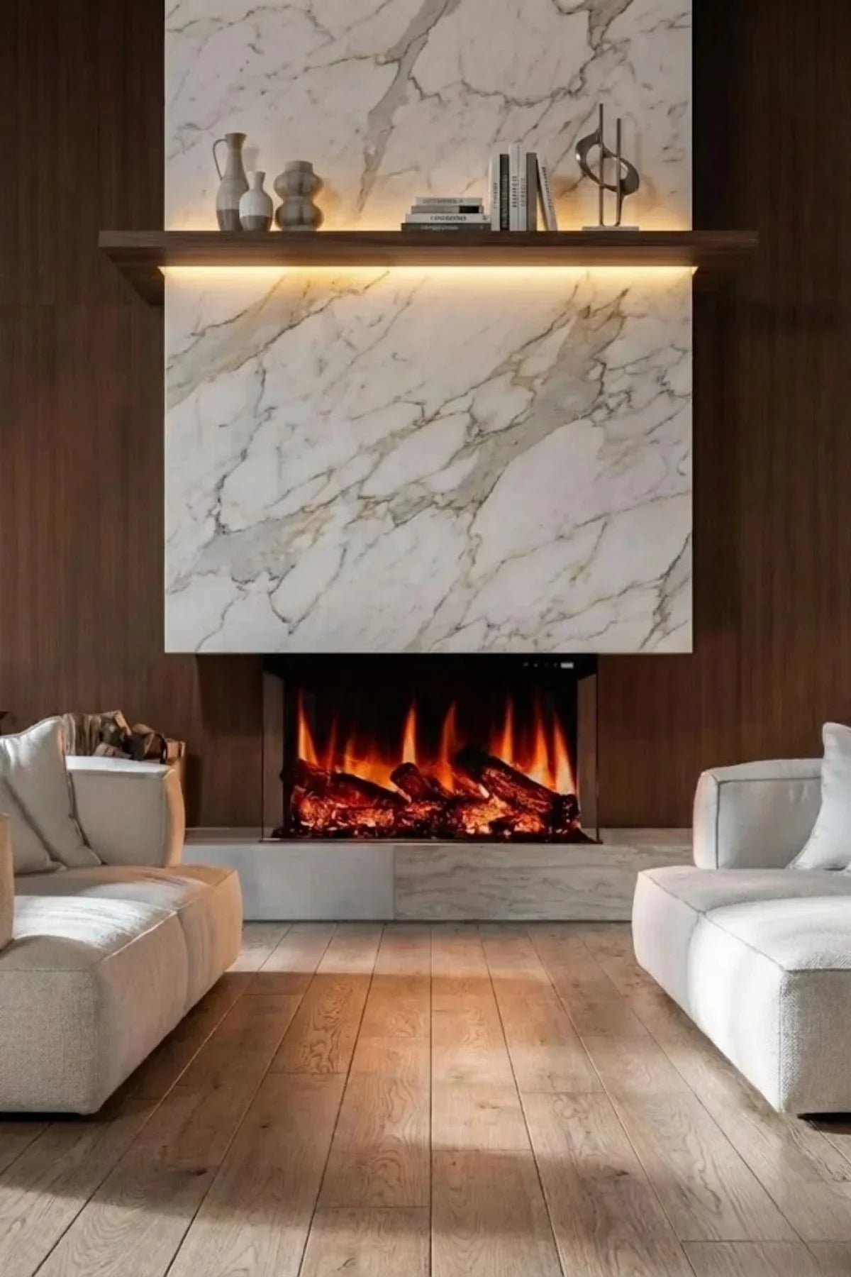 Zaya Laden 70 2000W Elektrikli Şömine