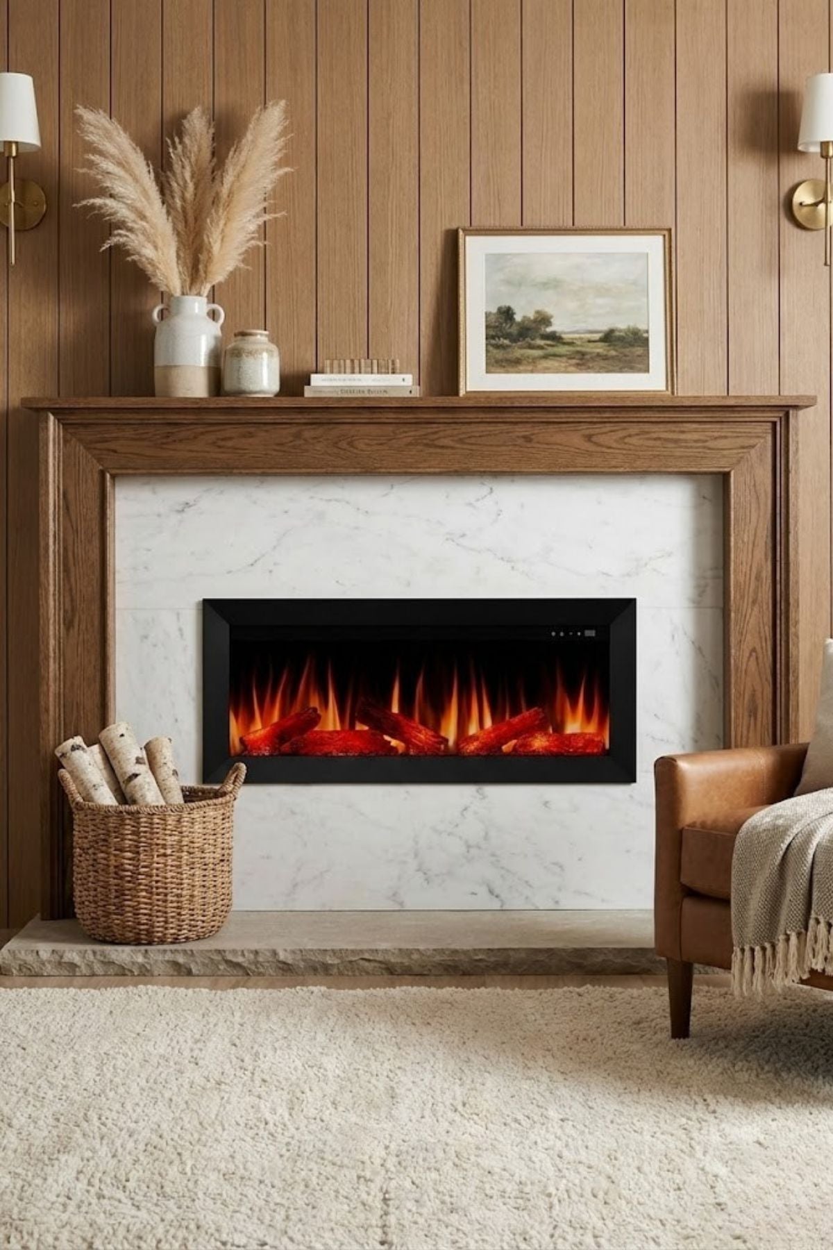 Zaya Magel 100 Elektrikli Şömine