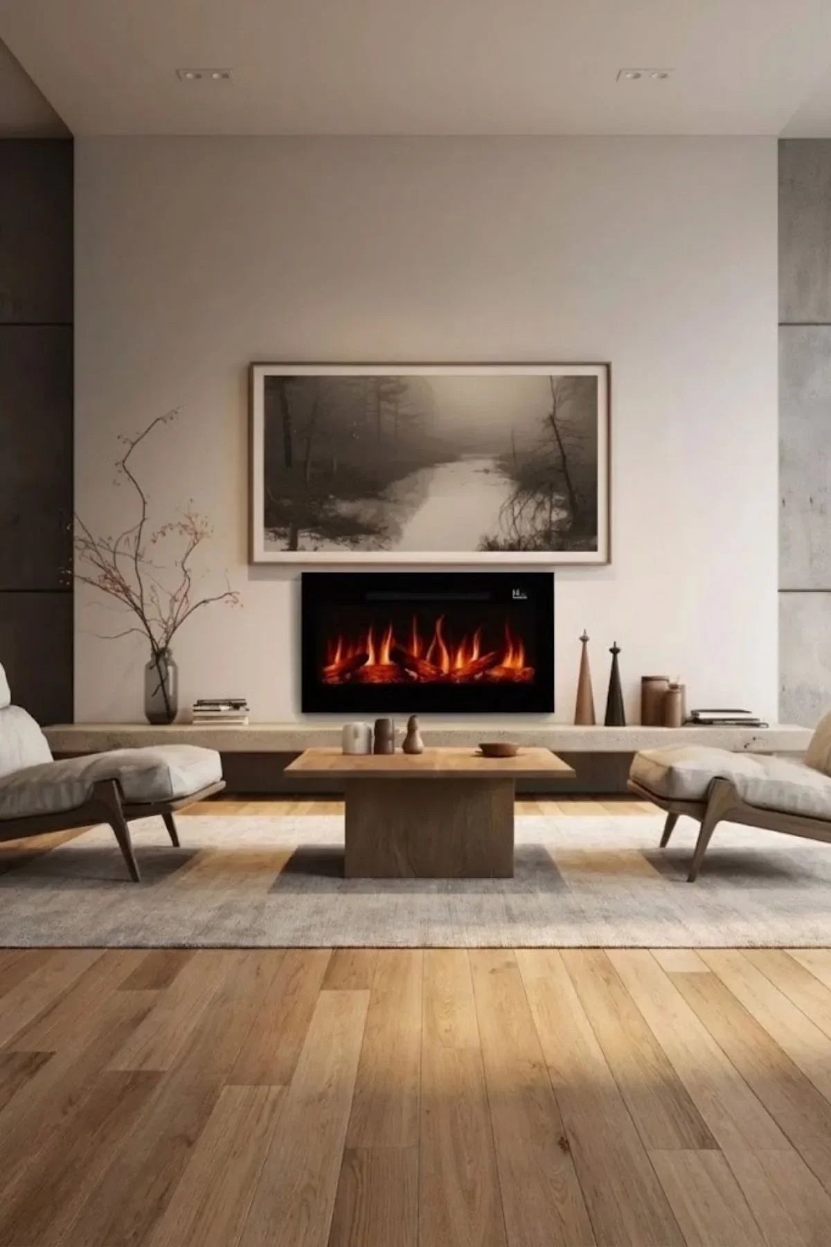 Zaya Pagla 100 2000W Elektrikli Şömine