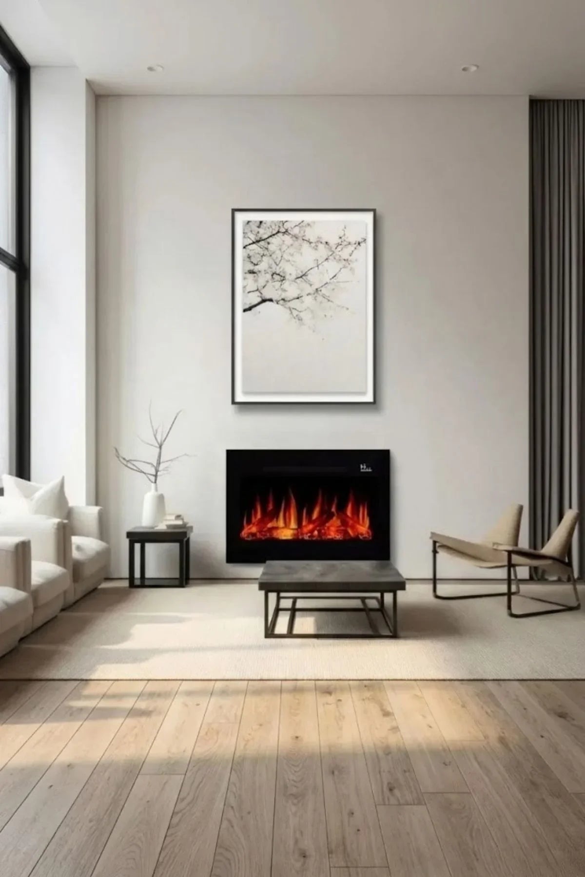 Zaya Pagla 80 2000W Elektrikli Şömine