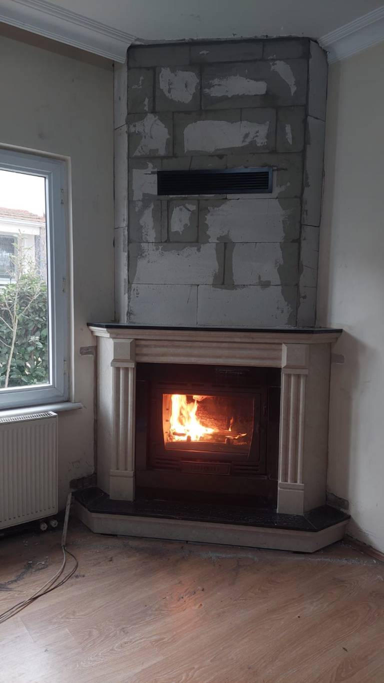 Köşe Şömine 8